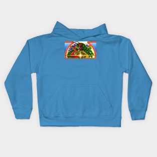 Classic Arcade Cabinet Artwork Kids Hoodie